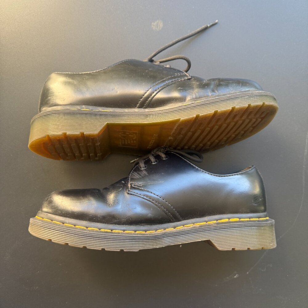 Mens Dr. Martens 1461 Smooth Leather Oxford Shoes Size: 6 Color: Black - Picture 5 of 9